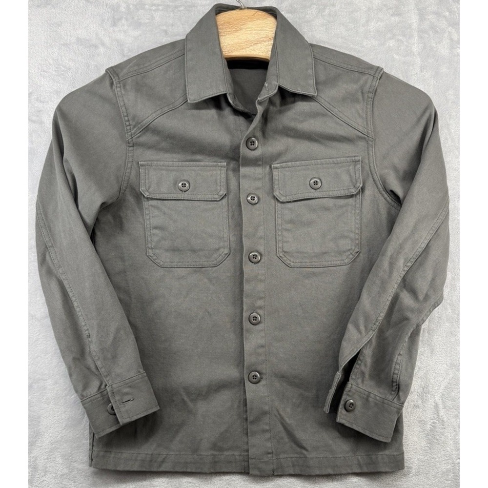 Taylor Stitch The Shop Shirt Heavyweight Boss Duck Button Up Long Sleeve Mens 38